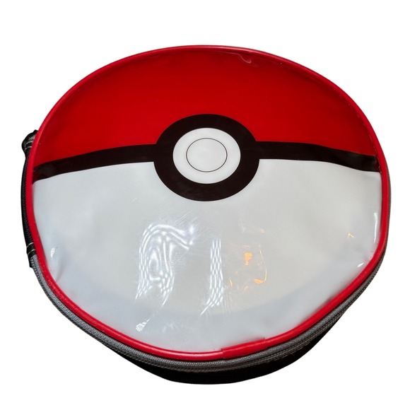 Pokemon Insulated Lunch Box Bag Kids Red White PokeBall Anime Gotta Catch Em All - Picture 1 of 4